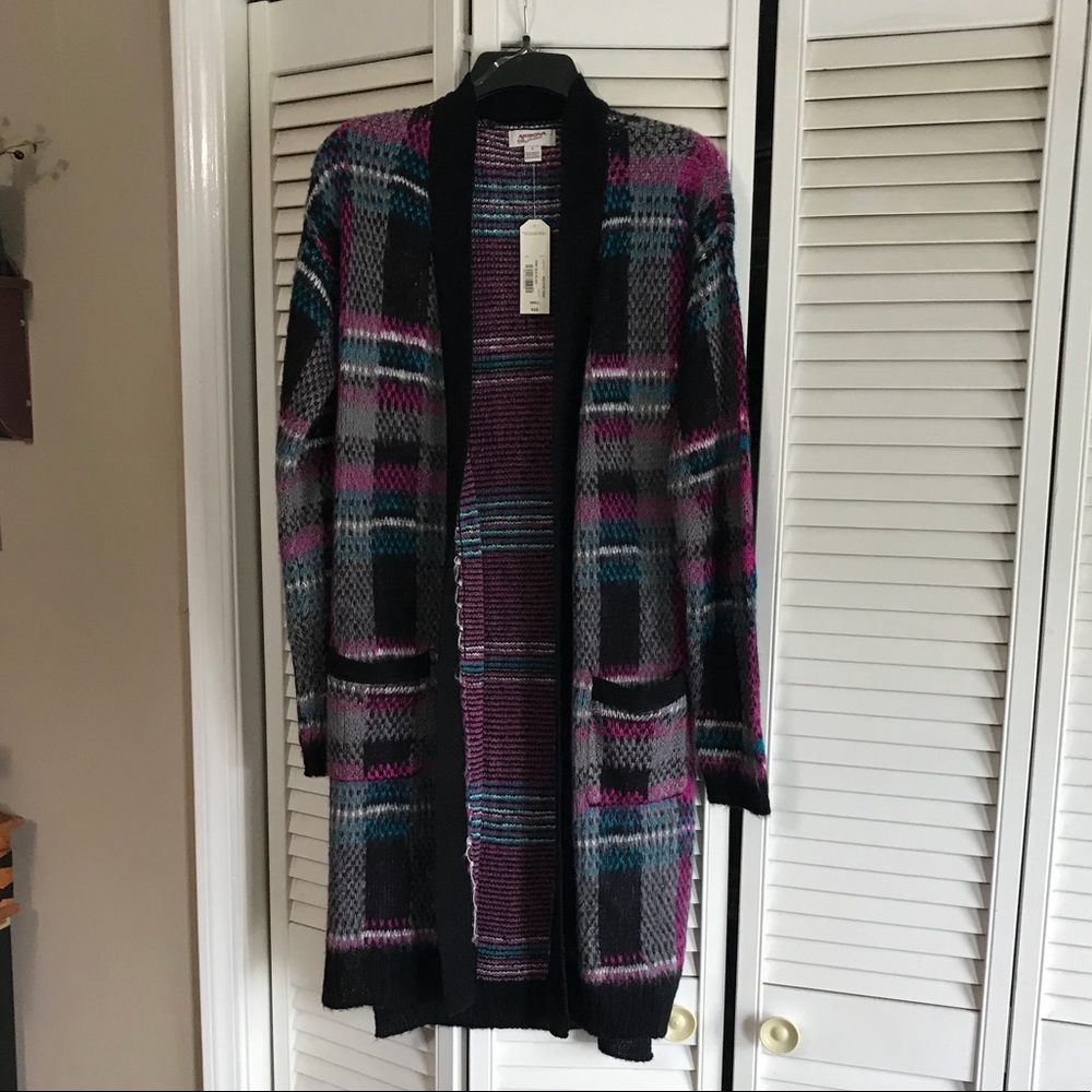 Arizona Jeans brand long Cardigan NWT SZ‎ sm